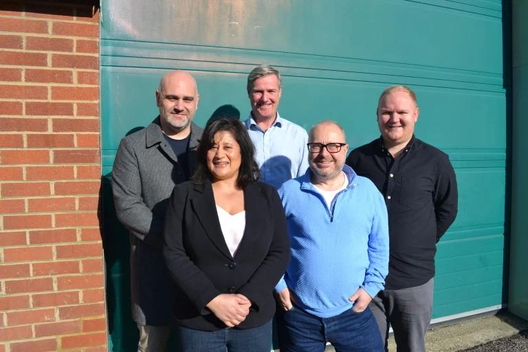 IndigoZest team - Paul, Tim, Phil, Chhaya, Nicolai