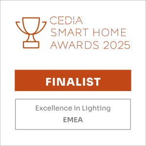CEDIA Smart Home Award 2025 - Excellence in Lighting Finalist