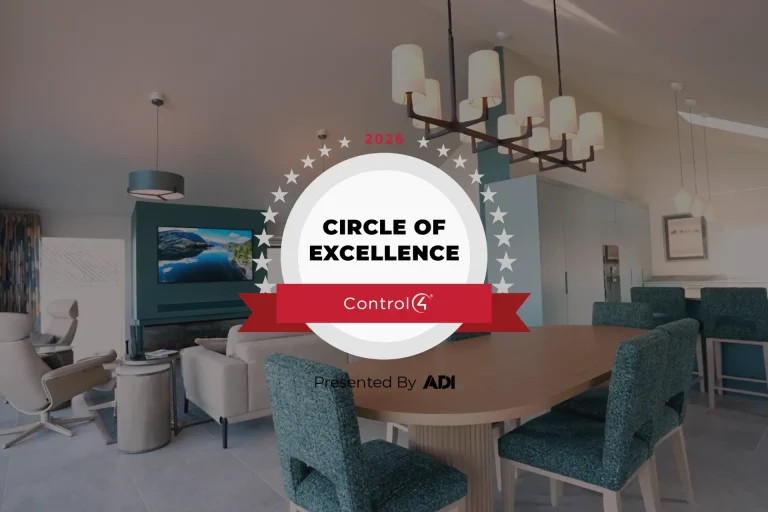 Control4 Circle of Excellence Award winners