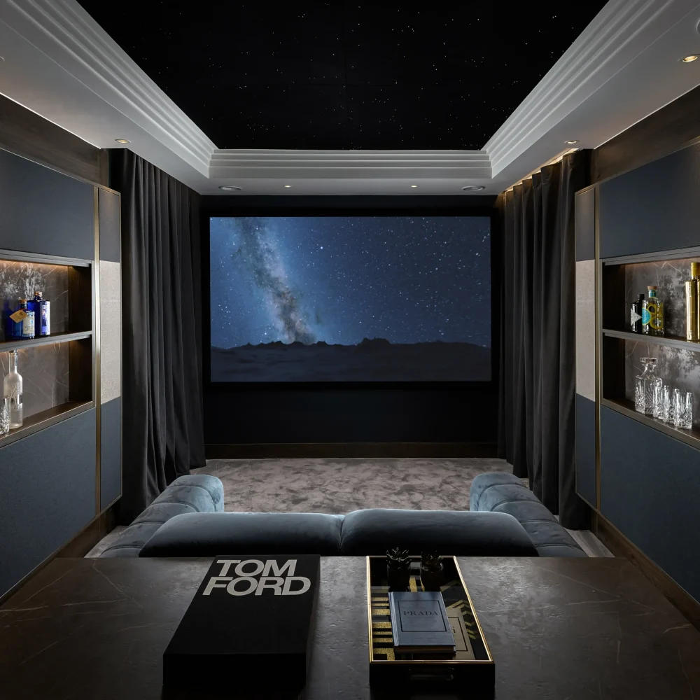 Hampshire Cinema Room Screen View